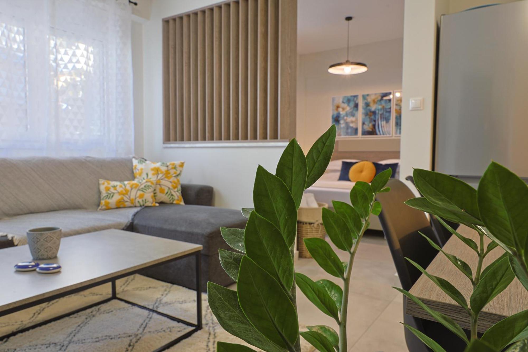 Apartmán Zeta-Garden Oasis & Private Parking By Optimum Link Kateríni Exteriér fotografie